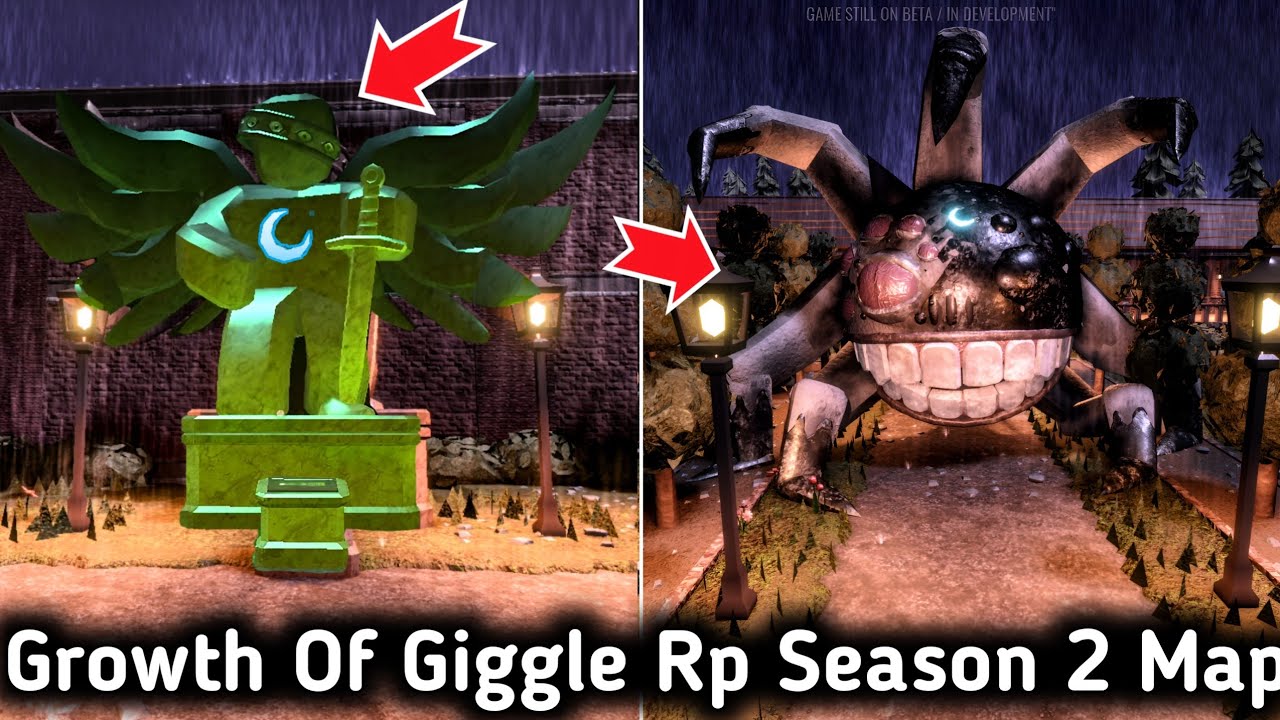 Growth Of Giggle Rp Season 2 New Map The Courtyard + New SS2 Party Grumble | Roblox DOORS
