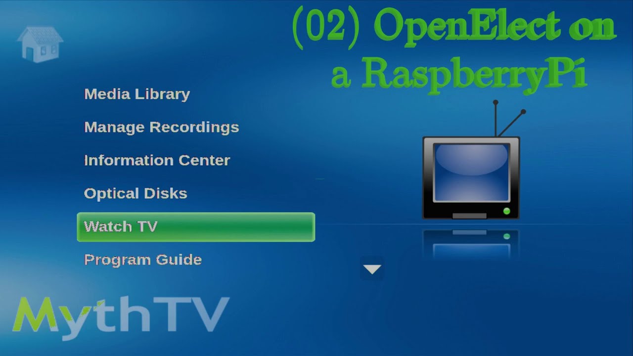 MythTV (02) OpenELEC на Raspberry Pi