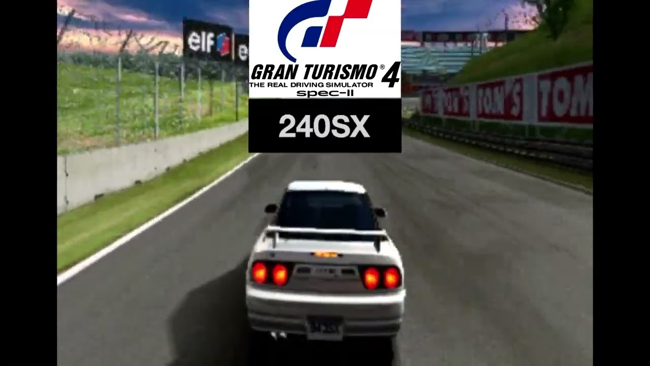 video 1 GT4 OPB Vanilla vs 2 video GT4 Spec II 1 10 mod 240SX