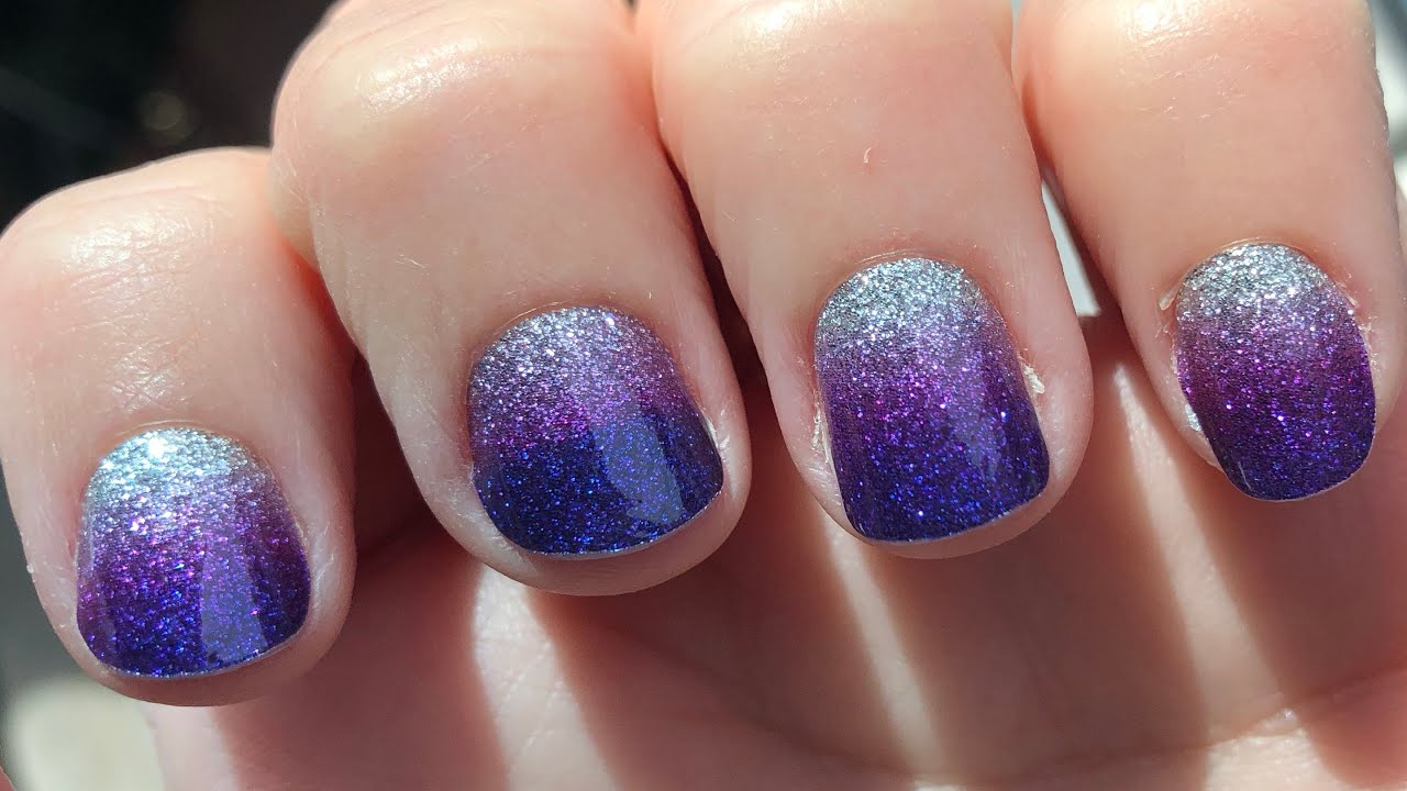 How to apply Lily and Fox nail wraps! GRAPE SODA!!!