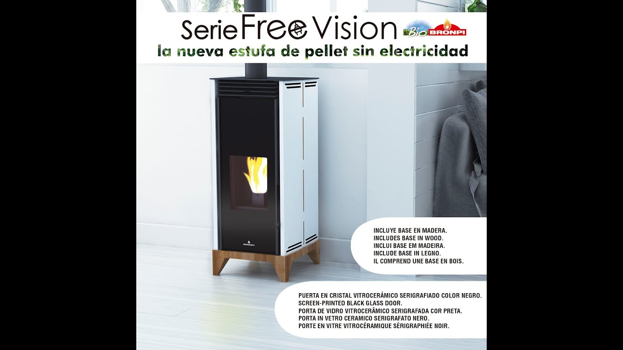 Stufa a pellet senza elettricità www.stufe-lerda.it