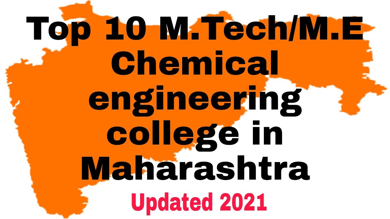Top 10 M.Tech Chemical engineering college in Maharashtra #ME #Mtech #chemical