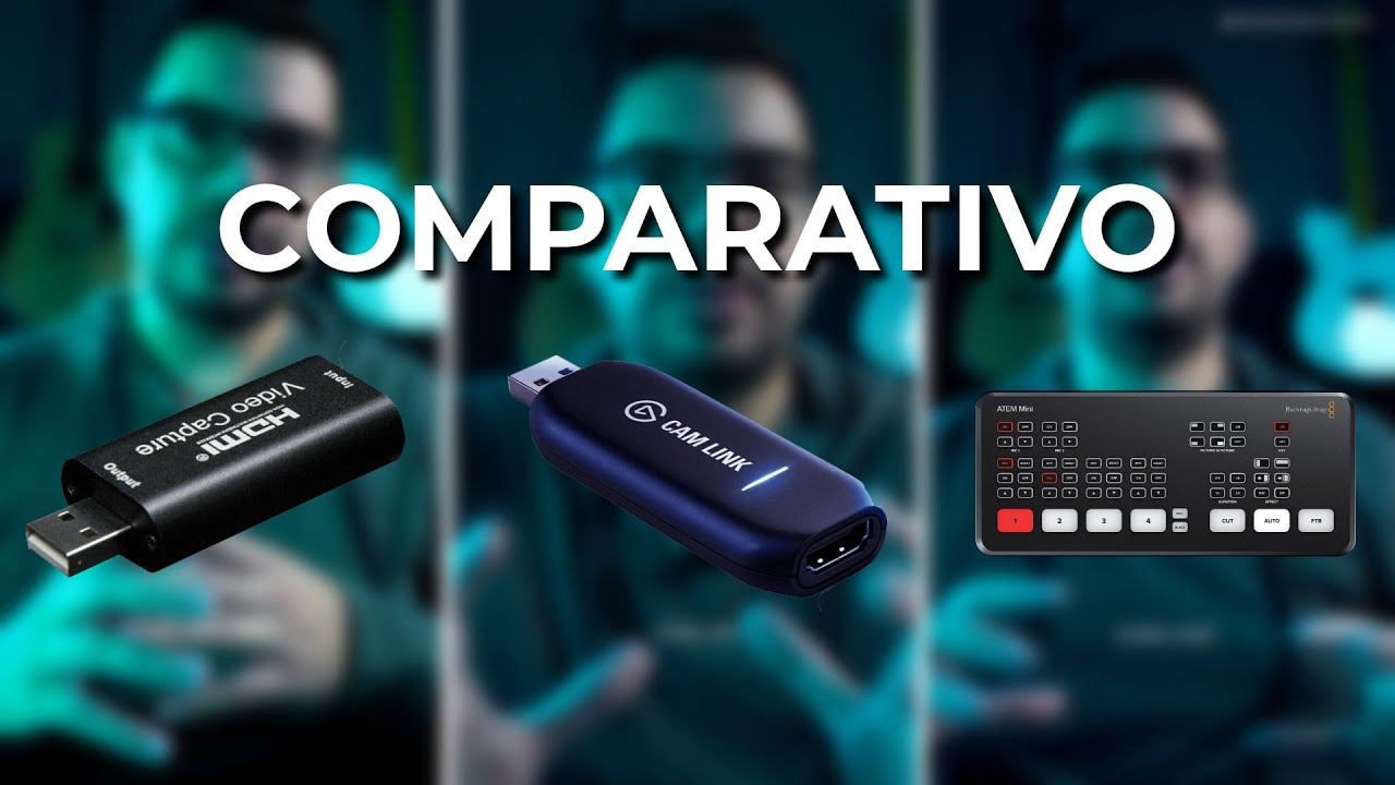 CAPTURA HDMI - Comparativo de Interfaces - Fernando Cesar