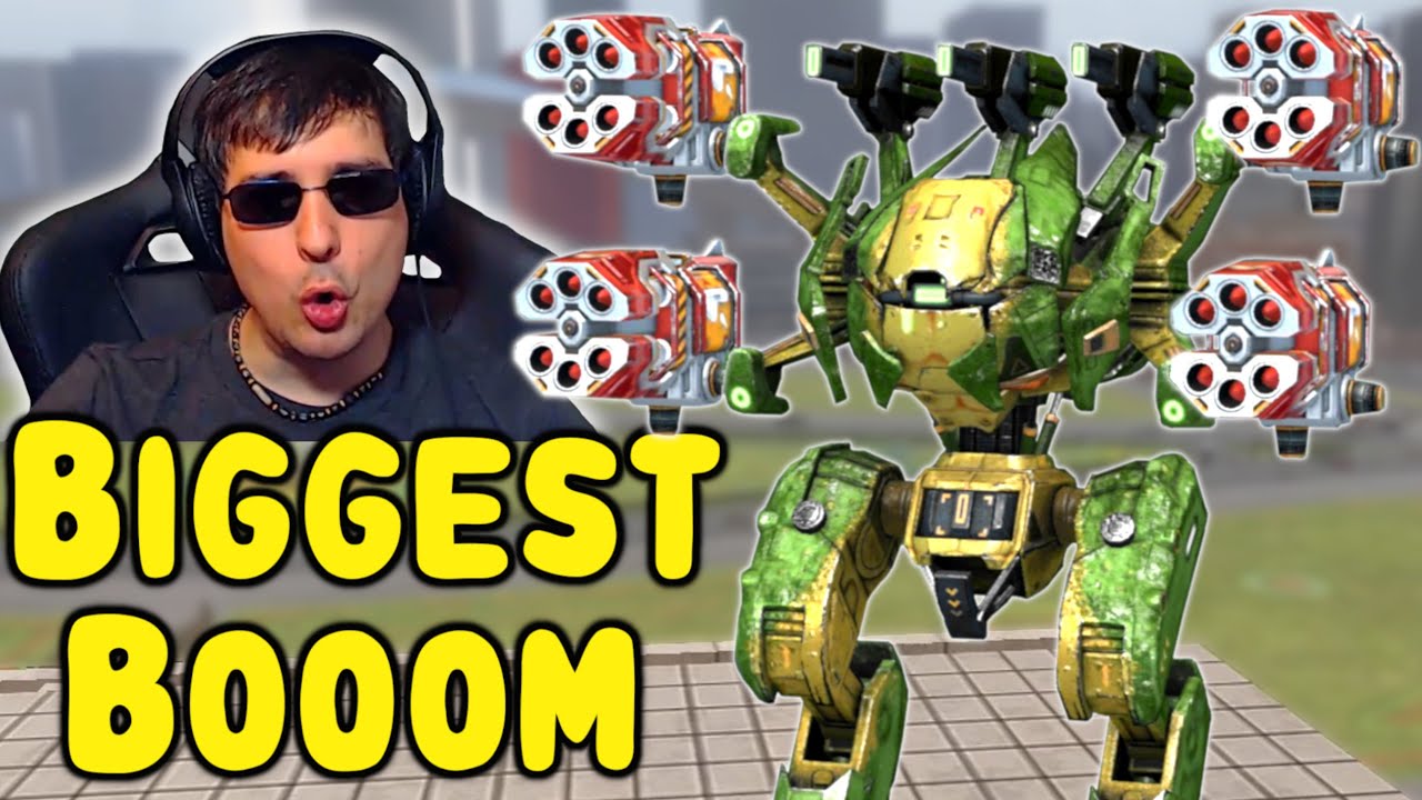 BEST BOOOM BUILT in War Robots: VORTEX TYPHON Mk2 Fun Gameplay WR