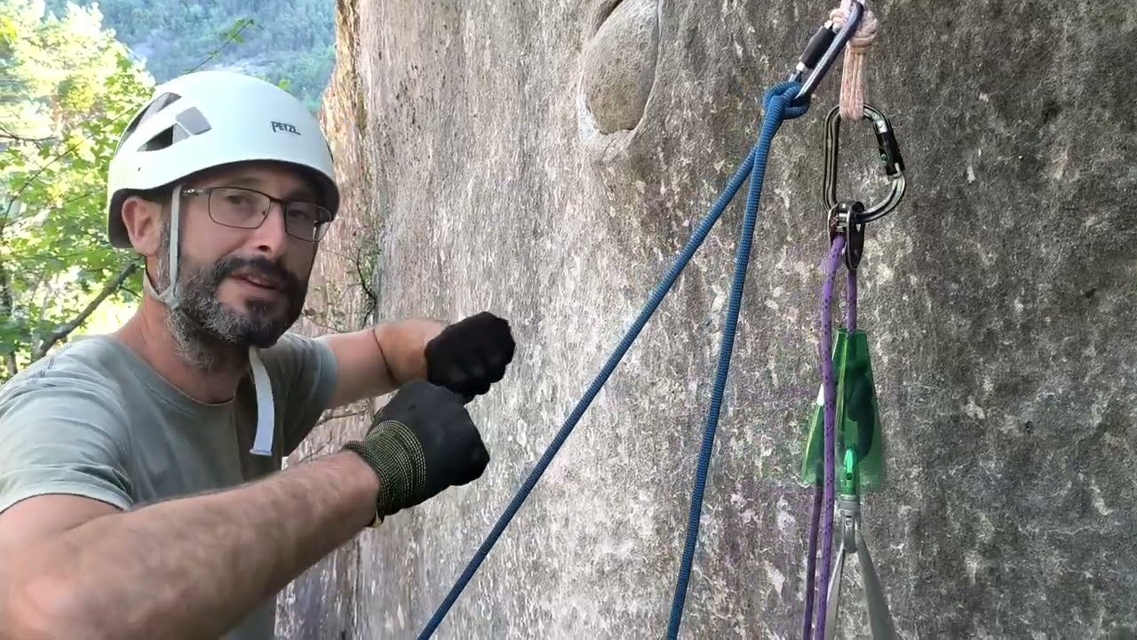 Hissage de sacs en escalade, grande voie, big-wall, artif. Episode#5