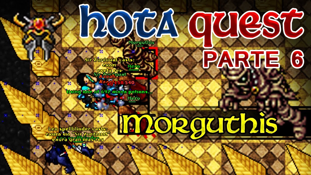 Tibia: Faraón Morguthis - The Ancient Tombs Quest - Parte 6