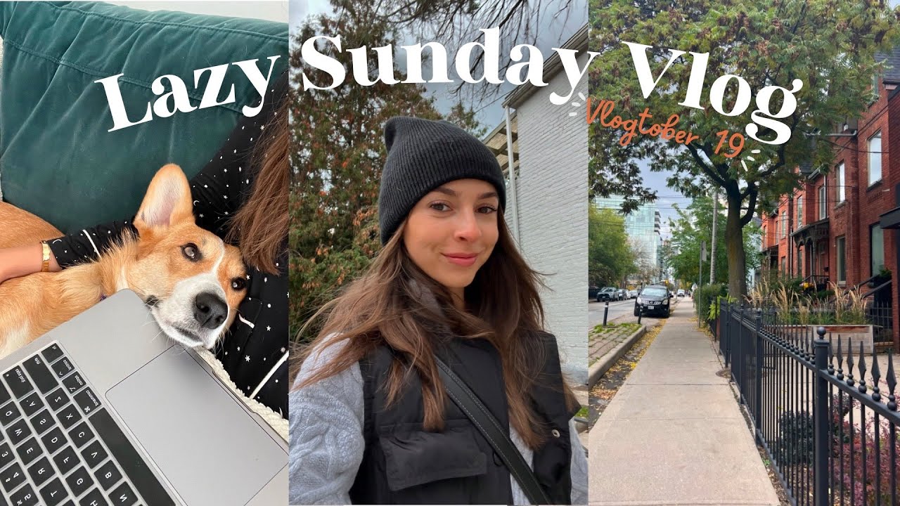 Lazy Sunday at Home, Shopping with my bf 🍂 VLOGTOBER