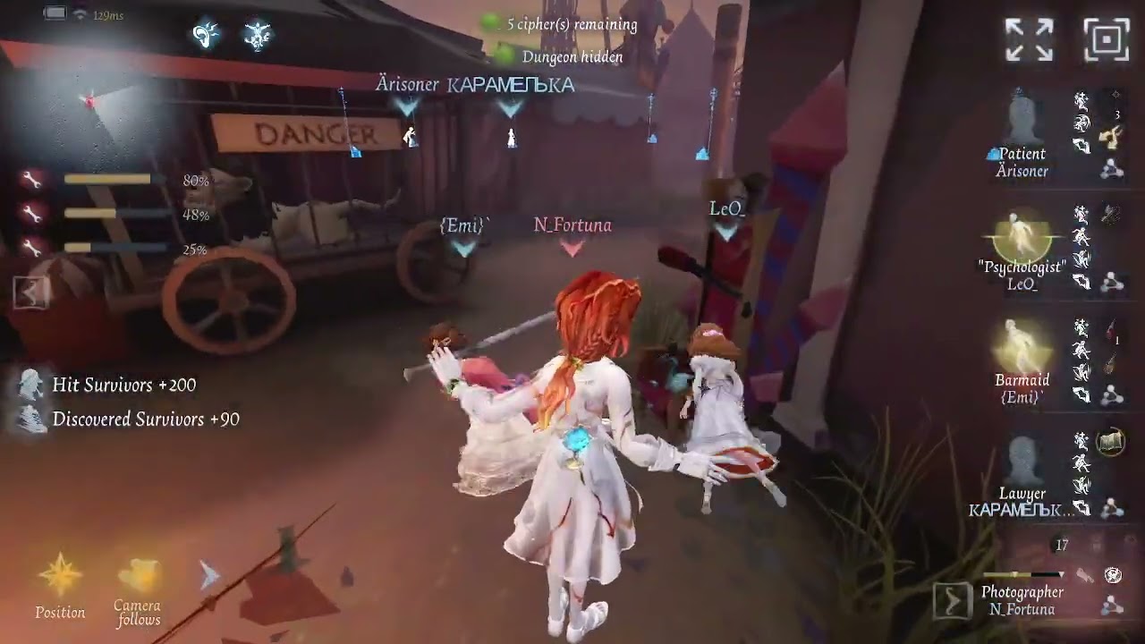 moonlit park match || Identity V Rank