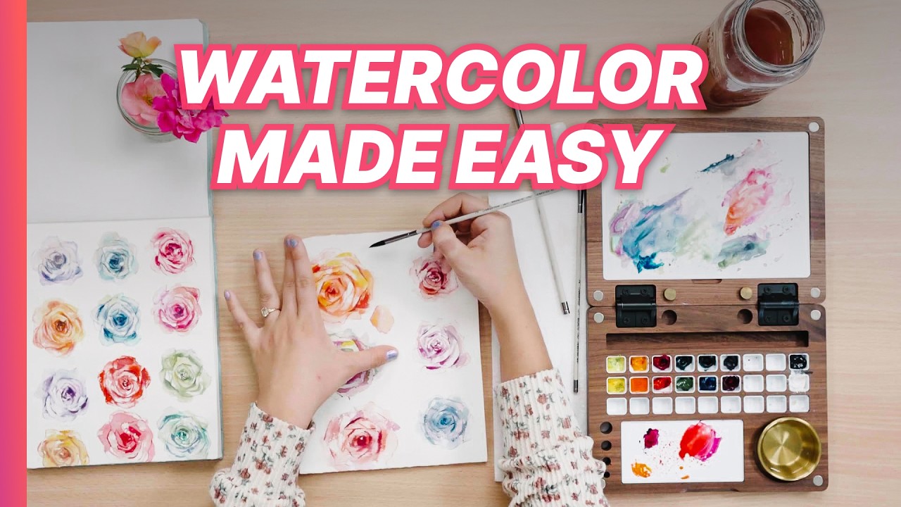 If you suck at watercolor try THIS method