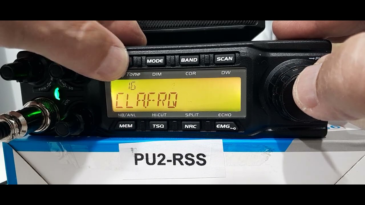 ANYTONE 6666 PRO - CLARIFICADOR  5 KHZ OU 500 HZ