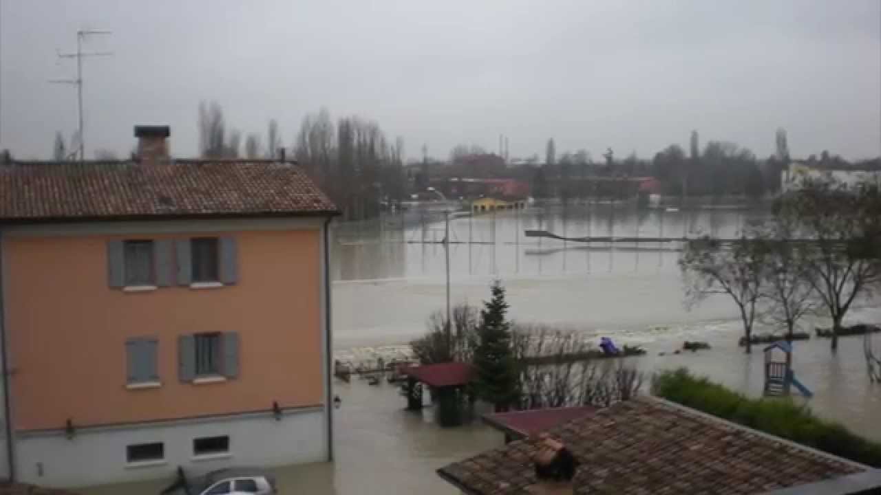 Flooding at Bastiglia - Modena - Italy - Alluvione Bastiglia Modena - Gennaio 2014