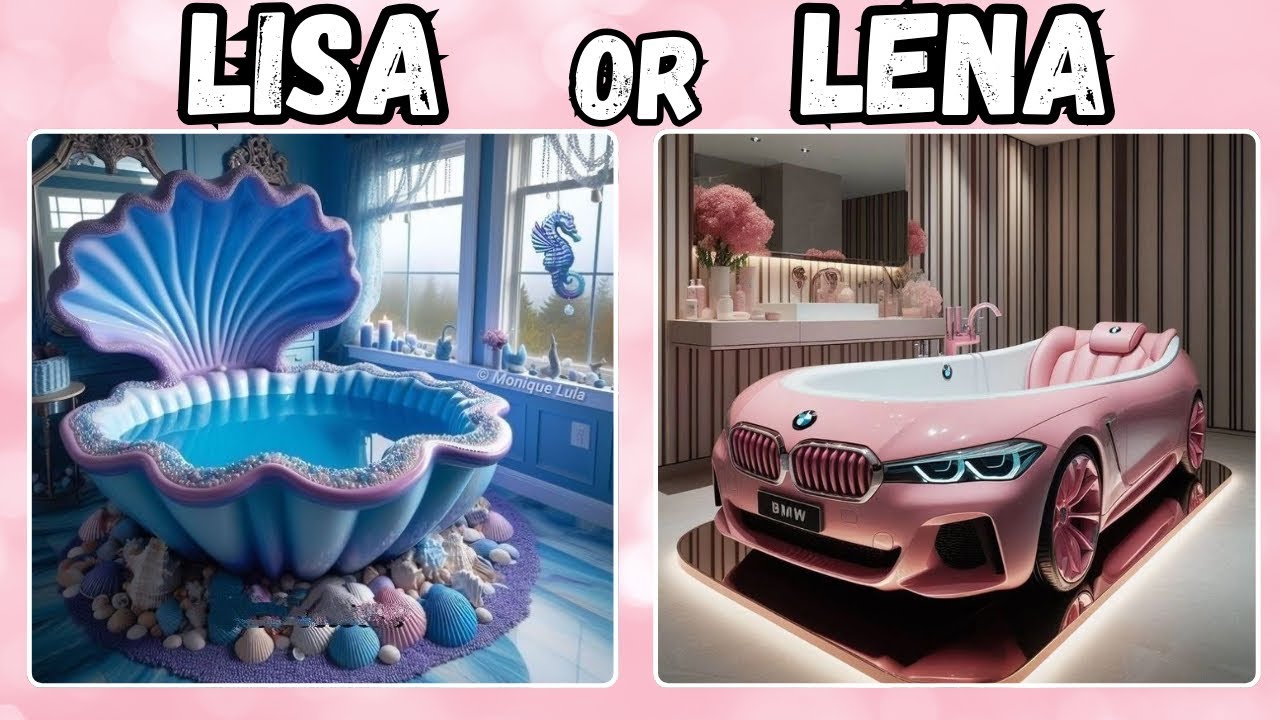 Lisa or Lena 💖💜 #lisa #lena #lisaandlena #lisaorlena #viral #trending
