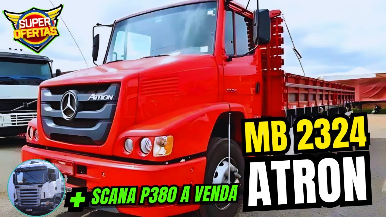 ATRON 2324 6X2 QUALIFICADO a VENDA à PARTIR DE 280 MIL REAIS #mb2324 #qualificado #atron2324