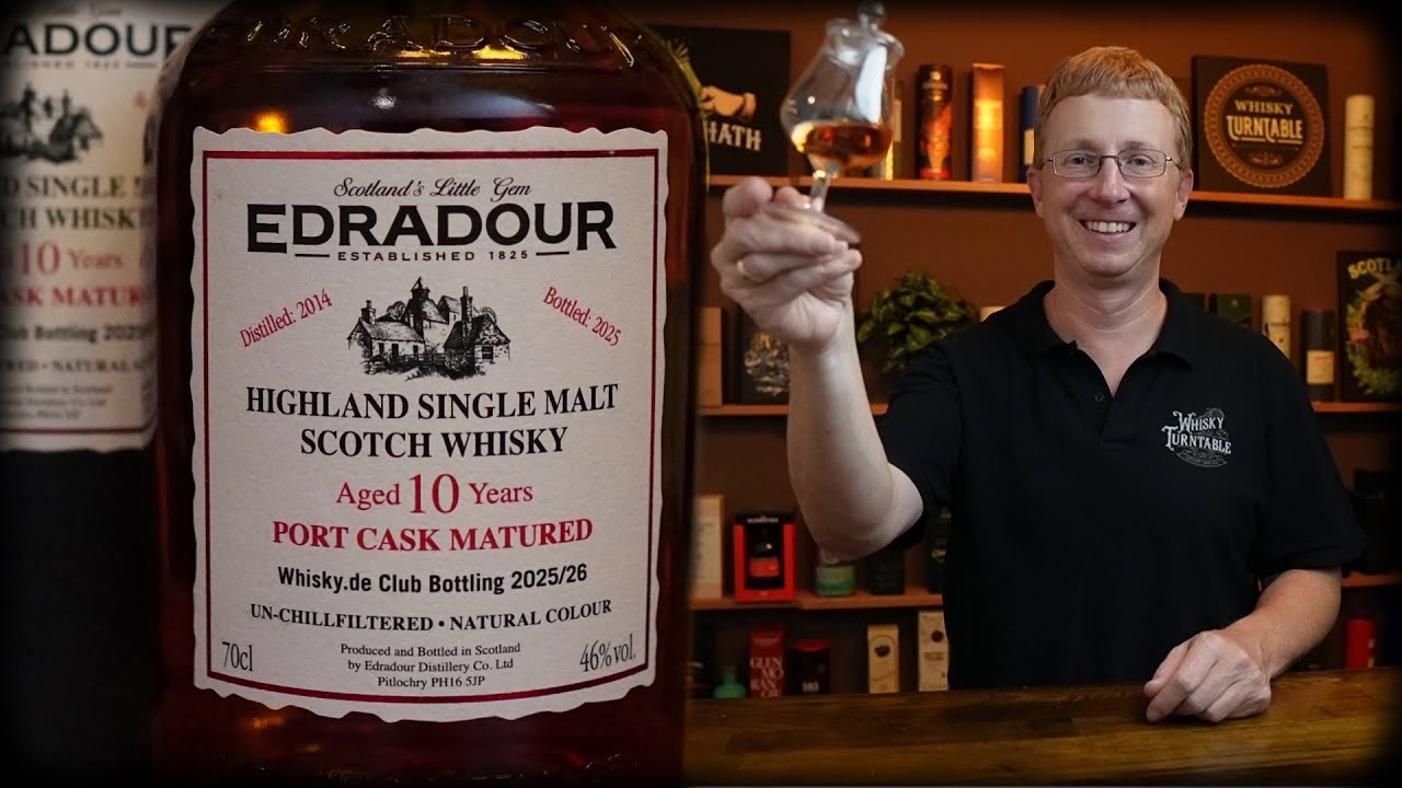 Edradour - 10 Jahre Port Cask 46 % Vol. Whisky.de Club Bottling 2025/26