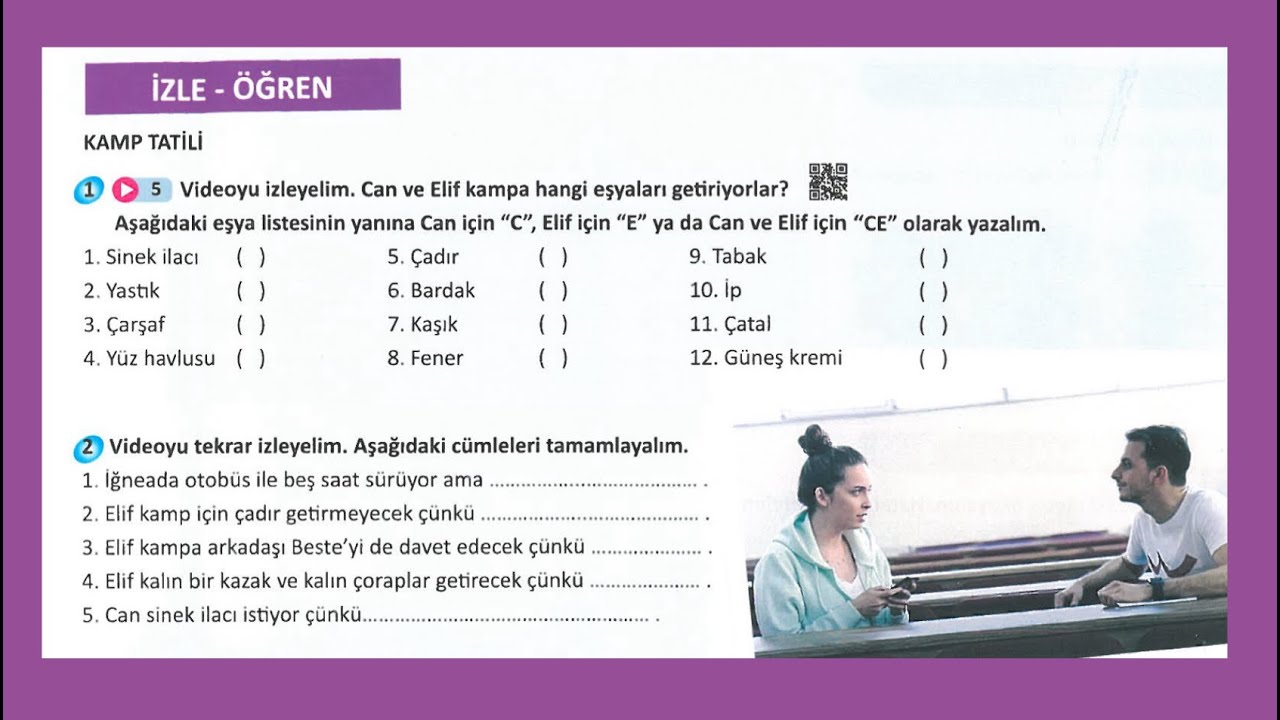 Yeni İstanbul A2: Ünite 3 Video 5