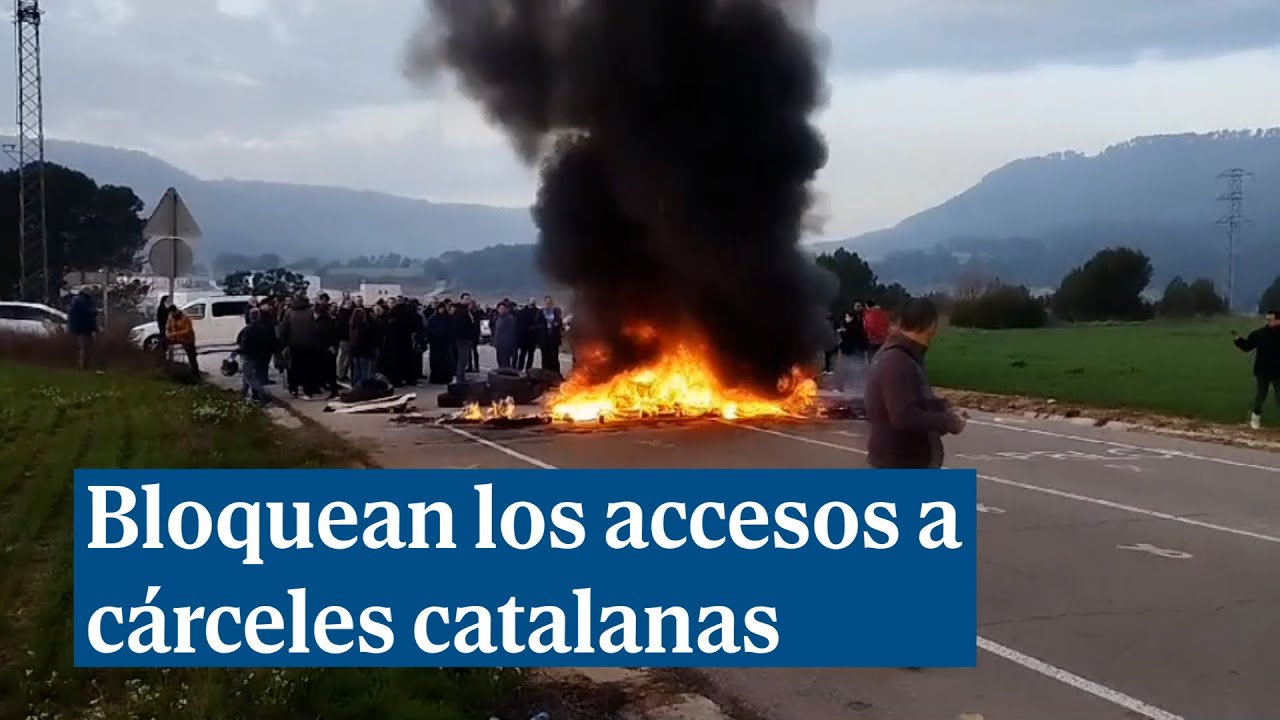 Funcionarios bloquean accesos a cárceles catalanas por el asesinato de la cocinera en Mas d'Enric