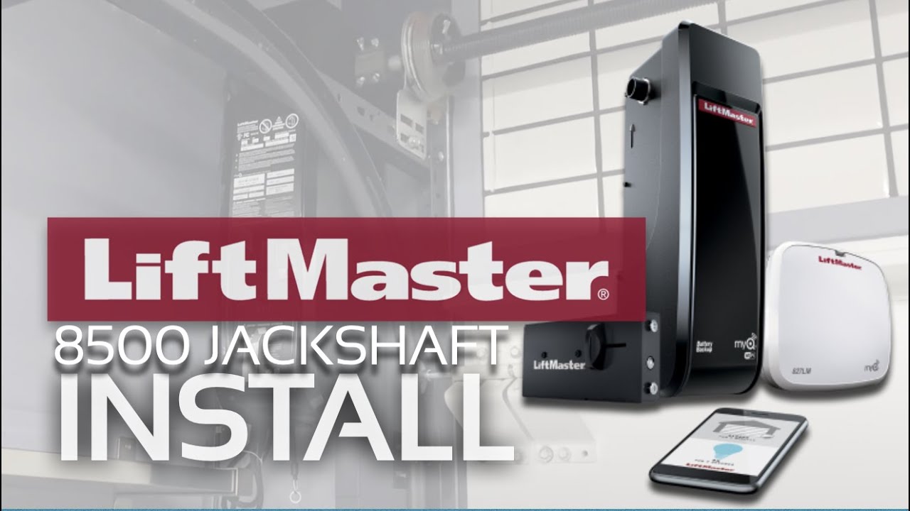 BEST GARAGE UPDATE /// New Liftmaster 8500W Sidemount “Jack Shaft” Garage Door Opener & Pot Lights