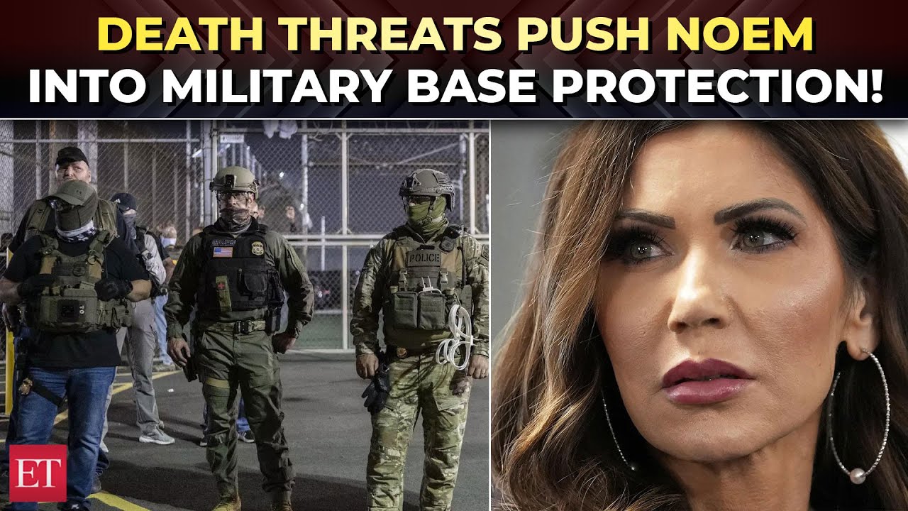'Vicious Doxxing': Noem’s shocking security scare, DHS secretary forced into military housing!