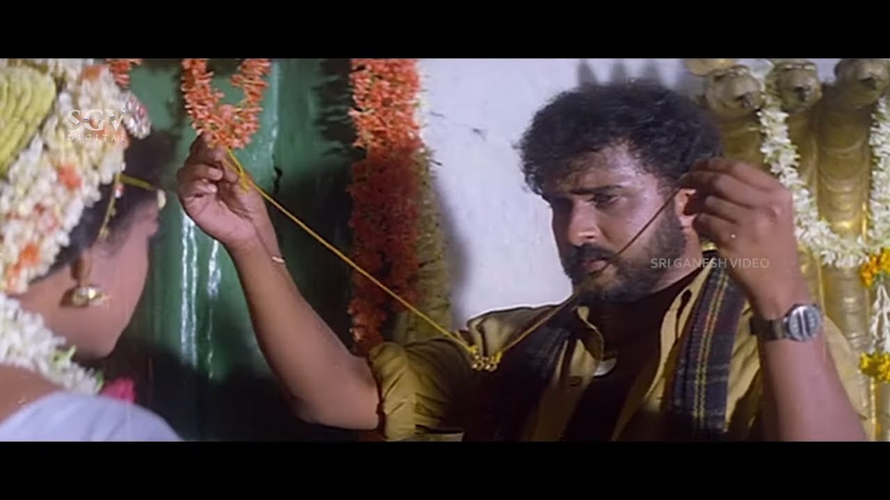Chiranjeevi Helps To Stop Ravichandran Lover Marriage | Sipayi Kannada Movie Part-6
