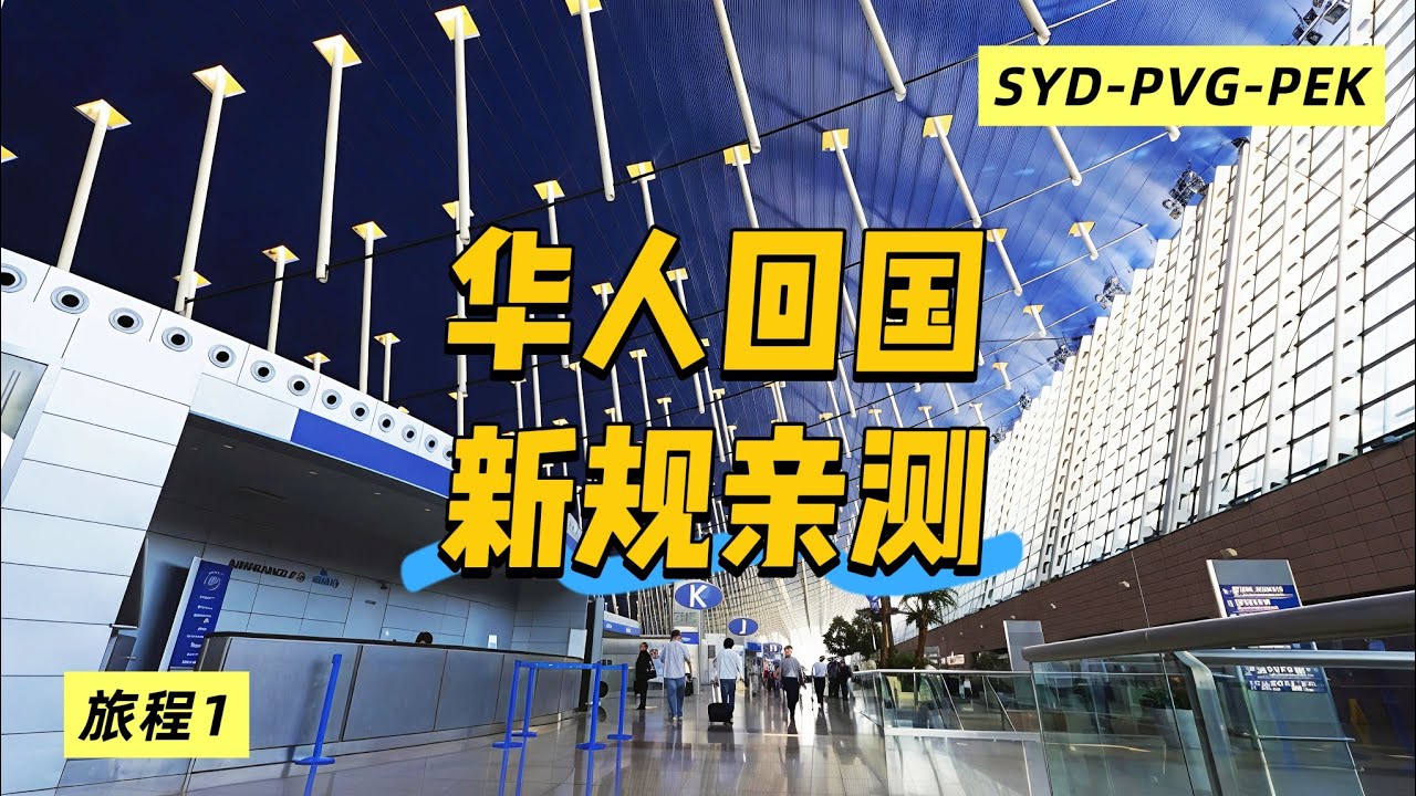 悉尼转机上海回北京，外籍华人入境