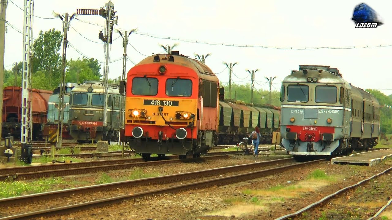 Trenuri & Activitate Feroviară/Trains & Rail Activity in Gara Valea lui Mihai Station - 28 May 2021