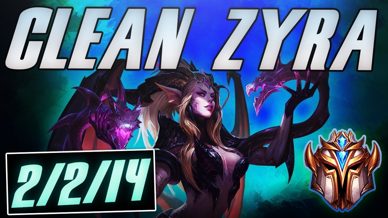 BEST ZYRA CARRYING AS SUPPORT IN CHALLENGER!  FT TSM BJERGSEN AND BROKEN BLADE