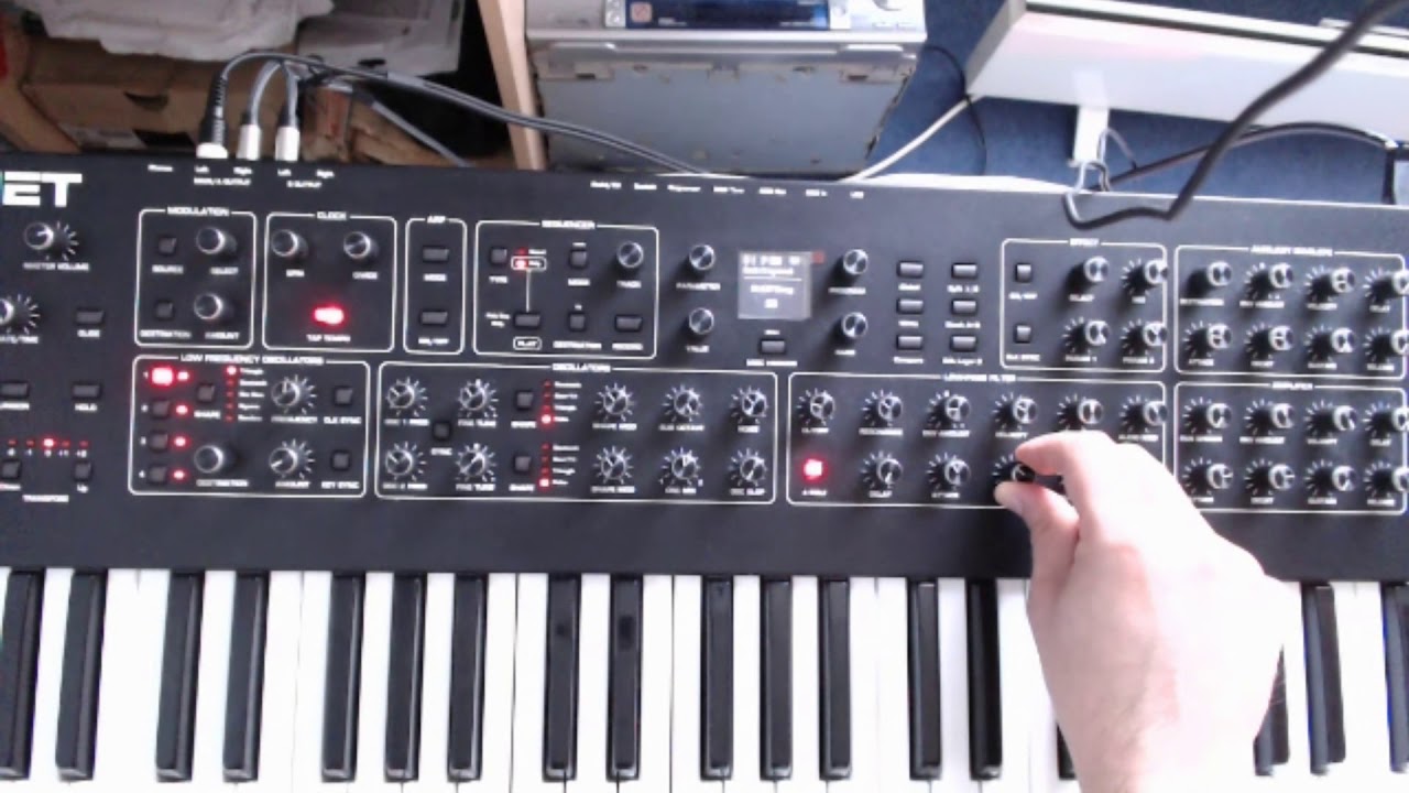 Create Percussive Organ Patch on Prophet Rev2 For The Motels 'Only The Lonely'