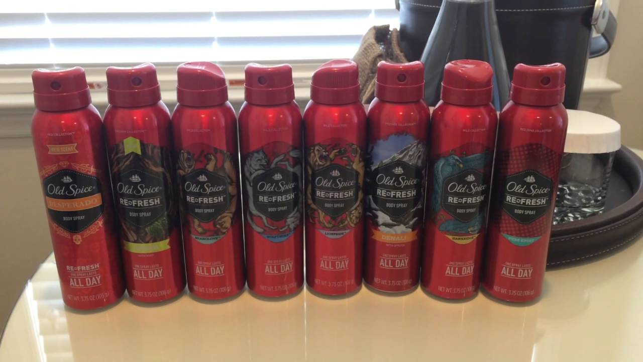 My Old Spice Collection 4/7/16