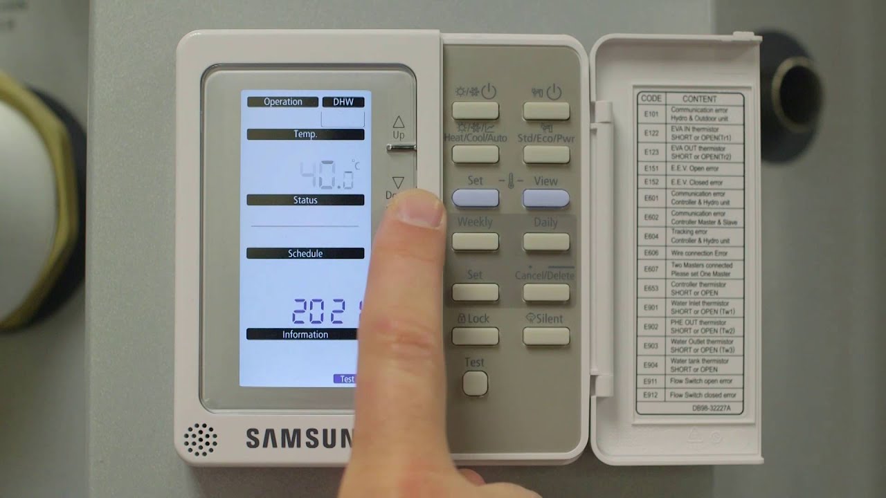 How to Set Up & Commission Gen 3 Samsung ASHP