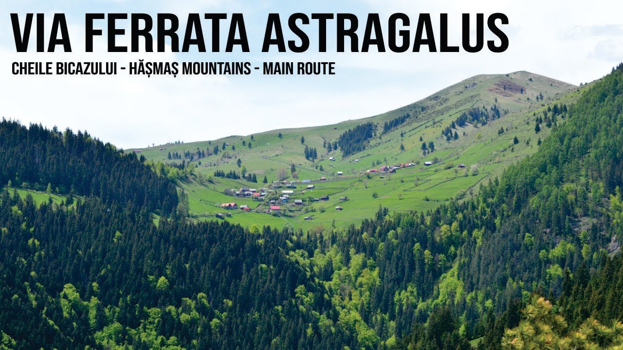 Via Ferrata Astragalus - Cheile Bicazului | 4k