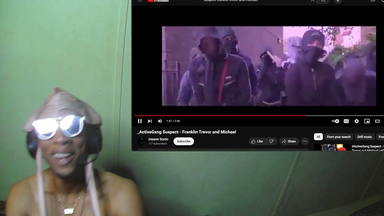 _ACTIVEGXNG SUSPECT - FRANKLIN TREVOR & MICHAEL (OFFICIAL VIDEO) #reaction