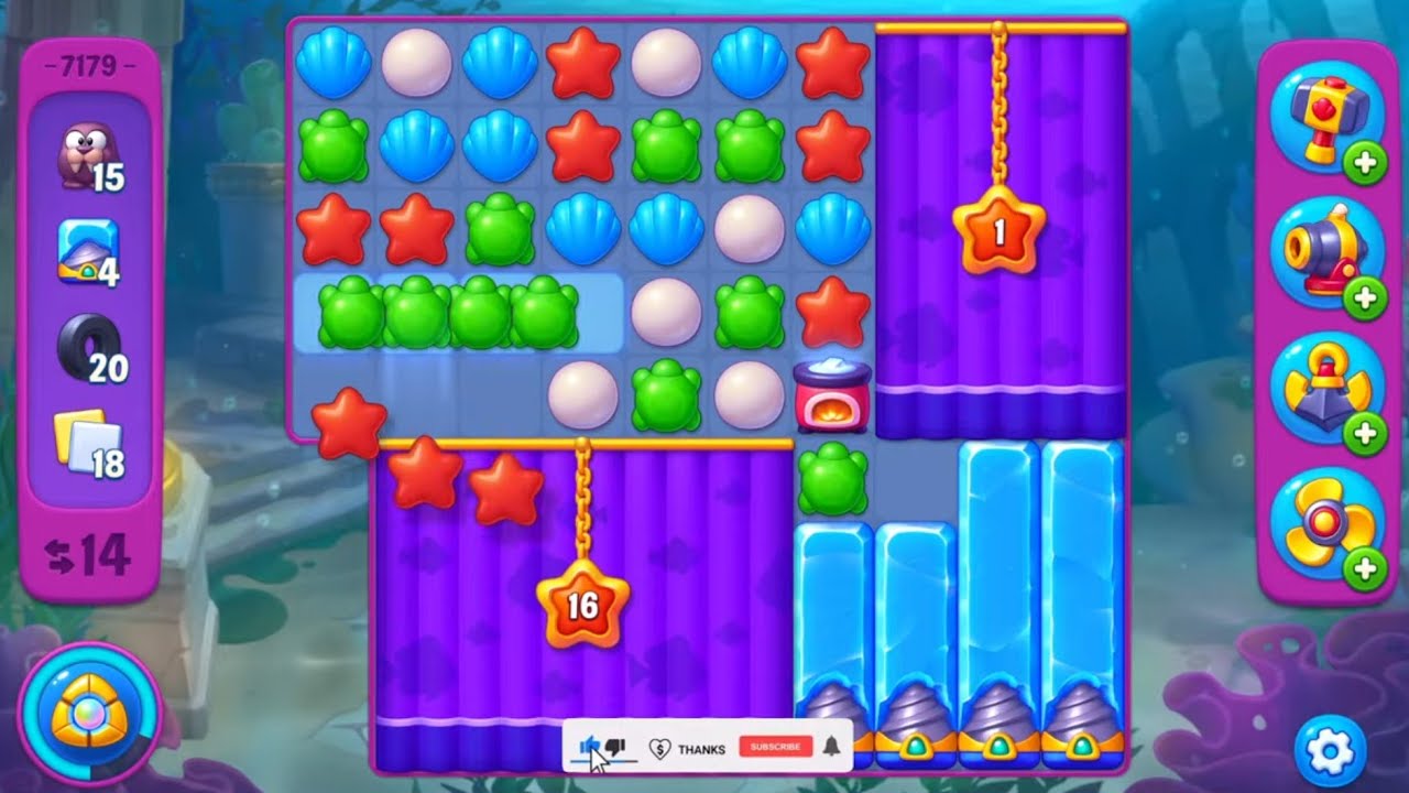 Fishdom lvl 7175-?🔥Gameplay #667