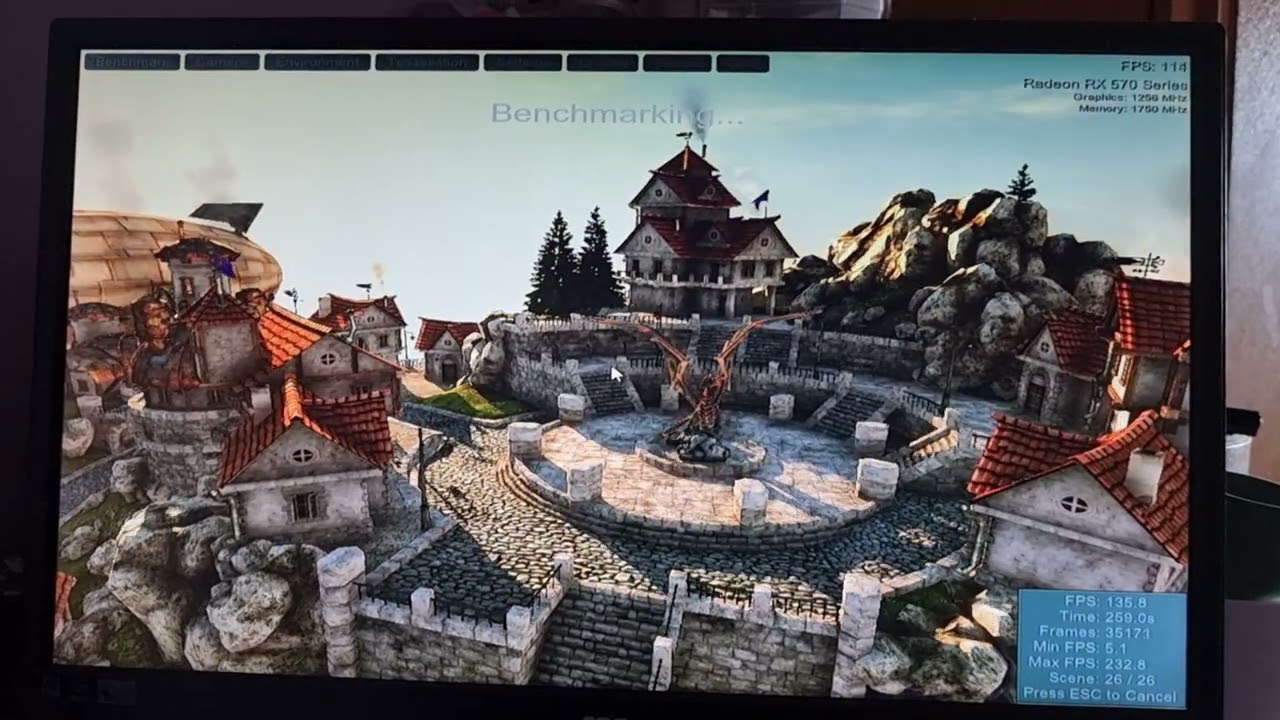 Test starih grafičkih update AMD radeon 570 4GB