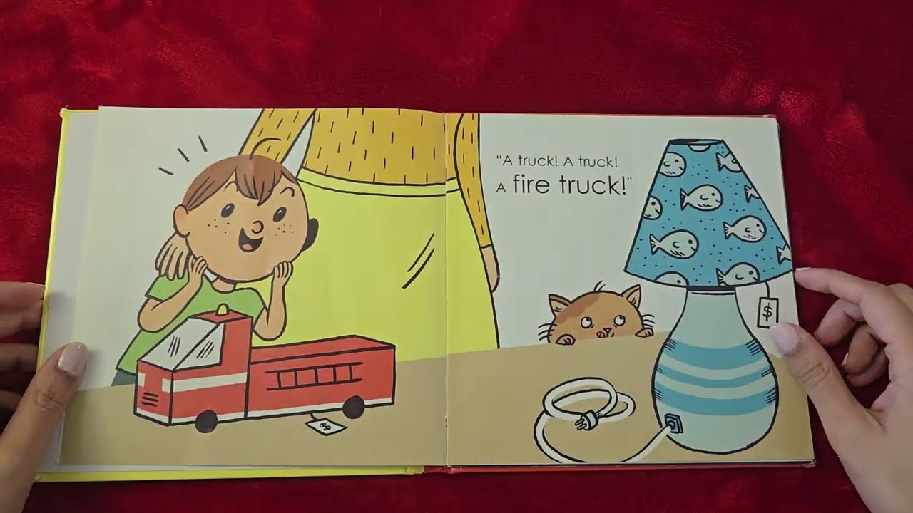 A Fire Truck for Chuck 🚒 - Book read aloud