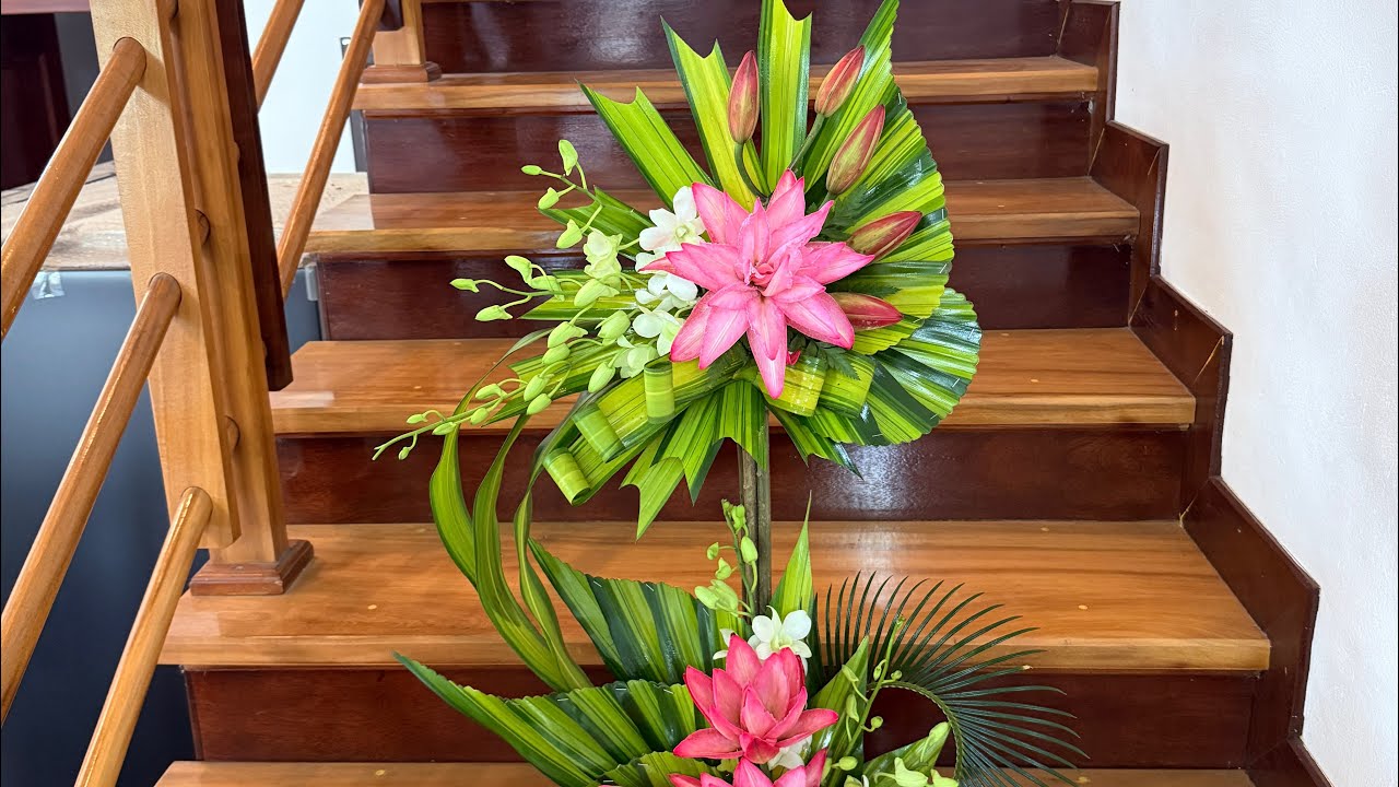 Mẫu hoa 2 tầng nhà thờ