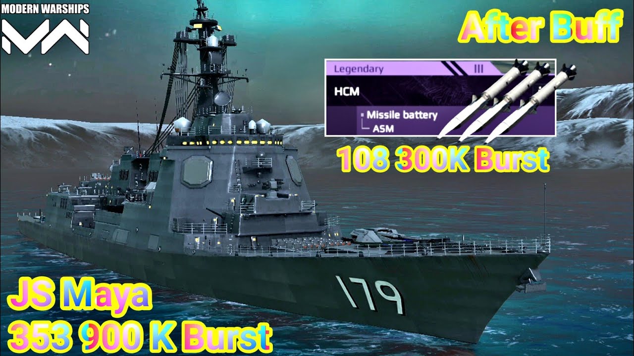 JS Maya After Buff 💪 Review & Gameplay Modern Warship 
