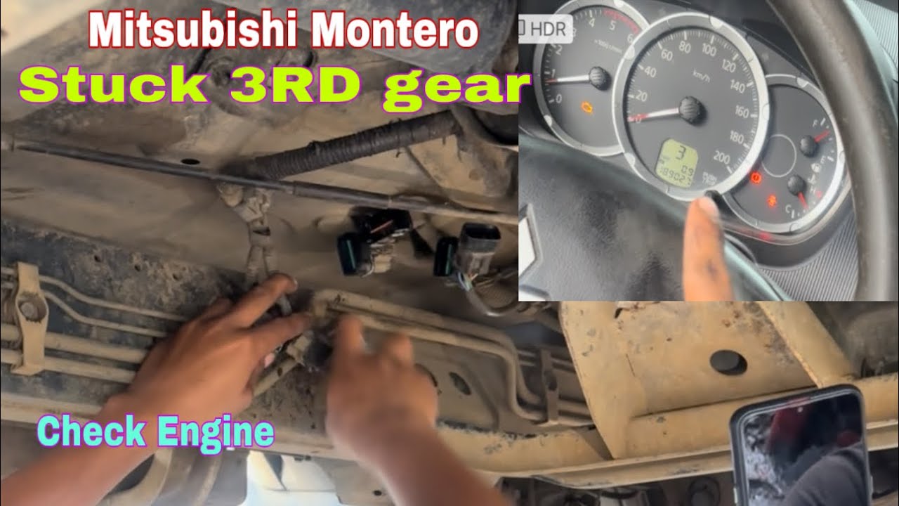 Mitsubishi Montero blinking Drive stock 3RD gear how to Solve