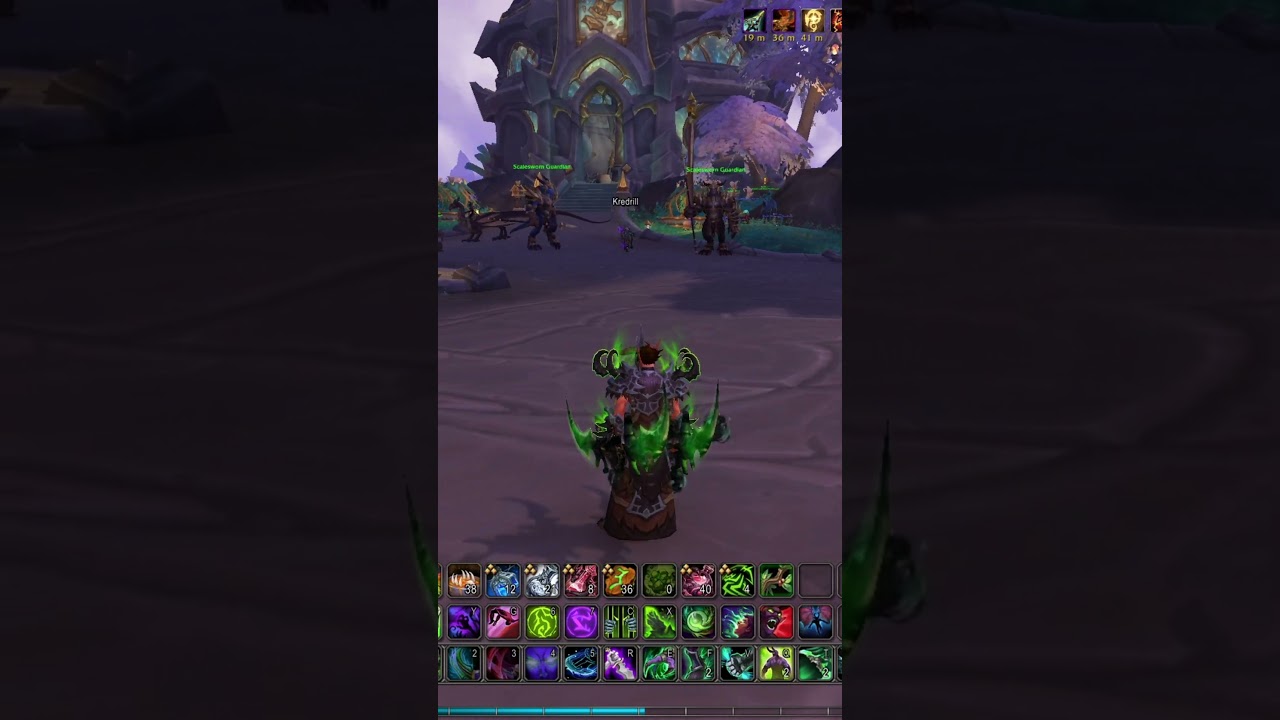 No Mic Just Wow Havoc DH Transmog Warglaive of Azzinoth | Demonbane Armor