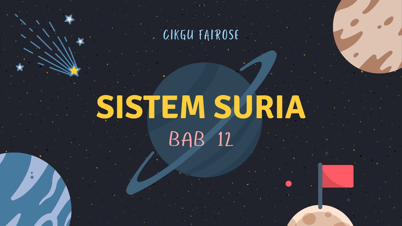 SAINS TINGKATAN 2 [BAB 12 : SISTEM SURIA]
