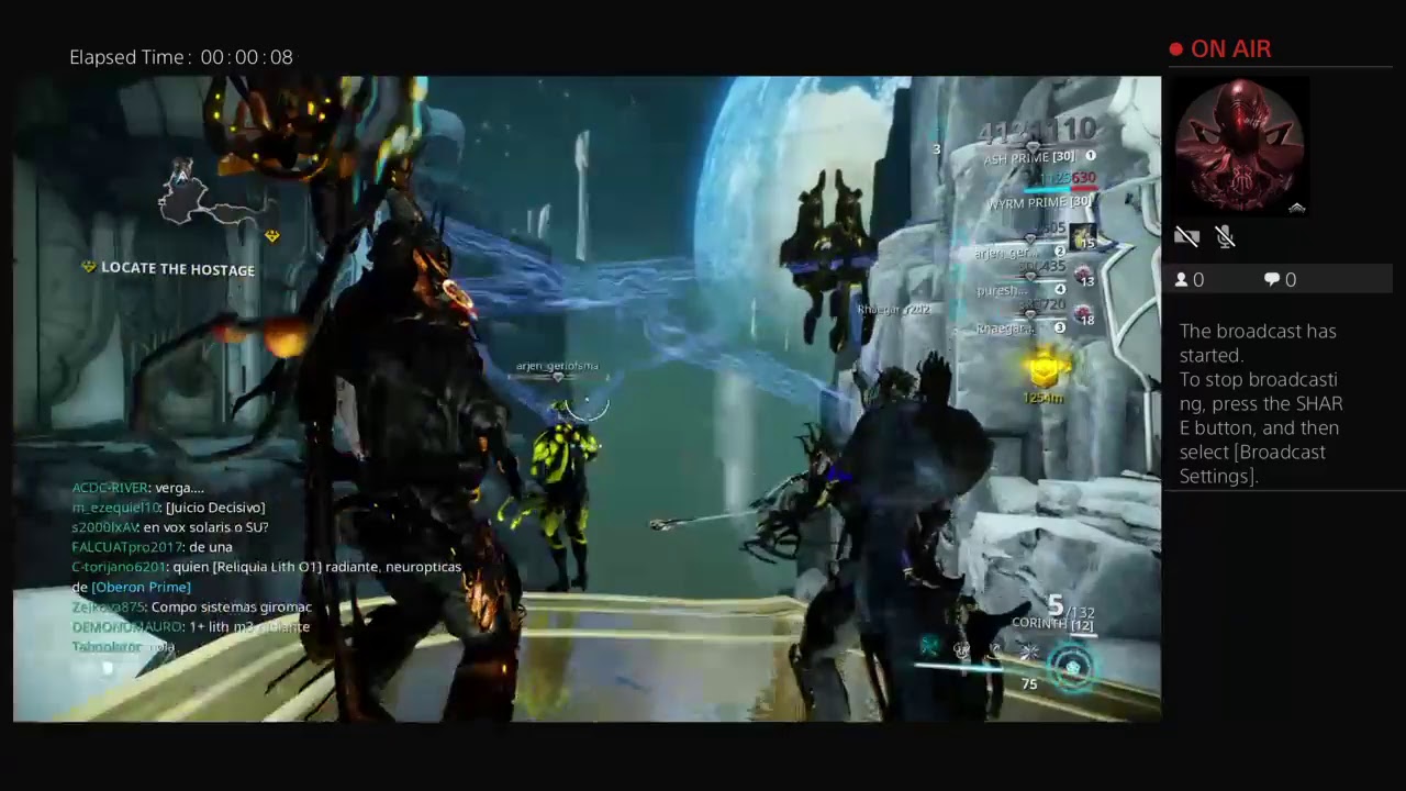 Warframe gameplay