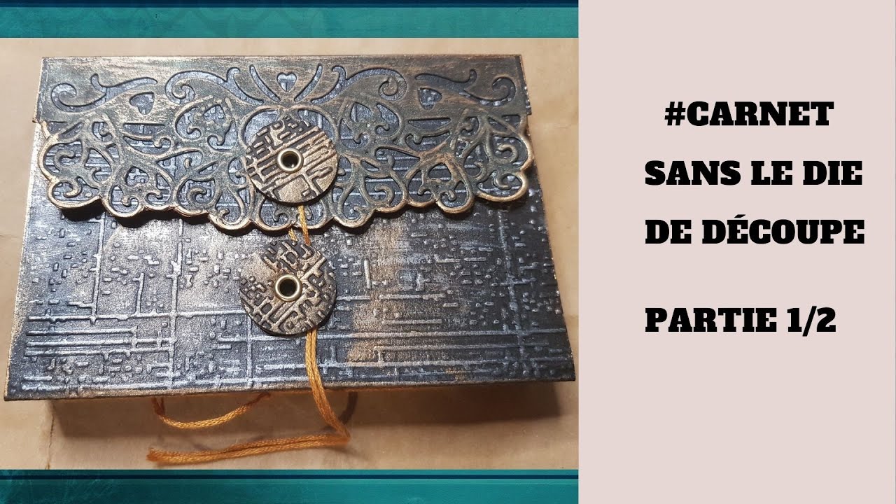 Pastels métalliques & Pearl Paint  de chez Action #carnet sans die #1