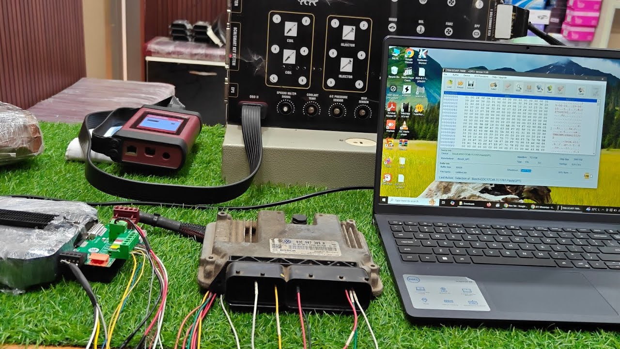 (VW)(SKODA) EDC17C46 ECM READ AND WRITE WITH #TNM7000 