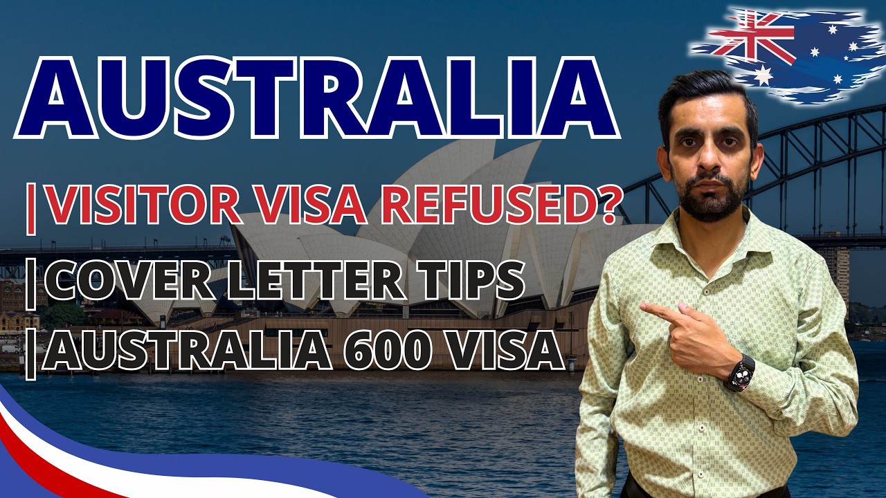 Australia Visitor Visa Refusal? How to Reapply Successfully with a Strong Cover Letter