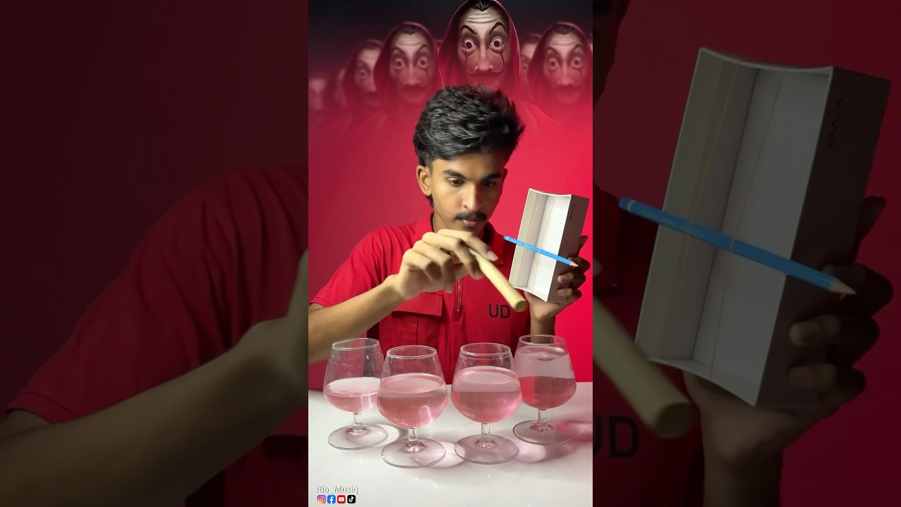 Bella Ciao - money heist | Cup & Rubber Band Music