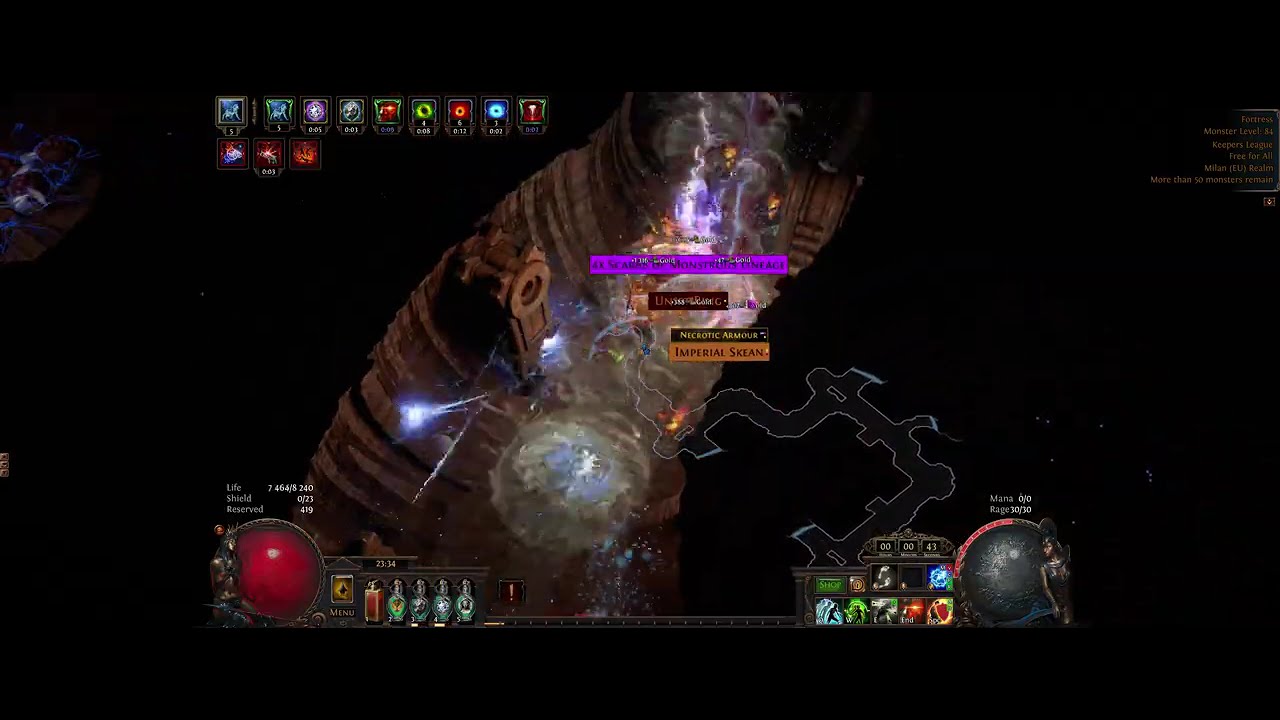Kinetic Blast Strength stacking Juggernaut - Path of Exile 3.27 Keepers