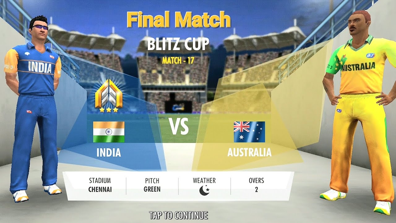 Final Match of Blitz Cup | MATCH 17 INDIA v/s AUSTRALIA | WCC3 Khiladi Gamiing