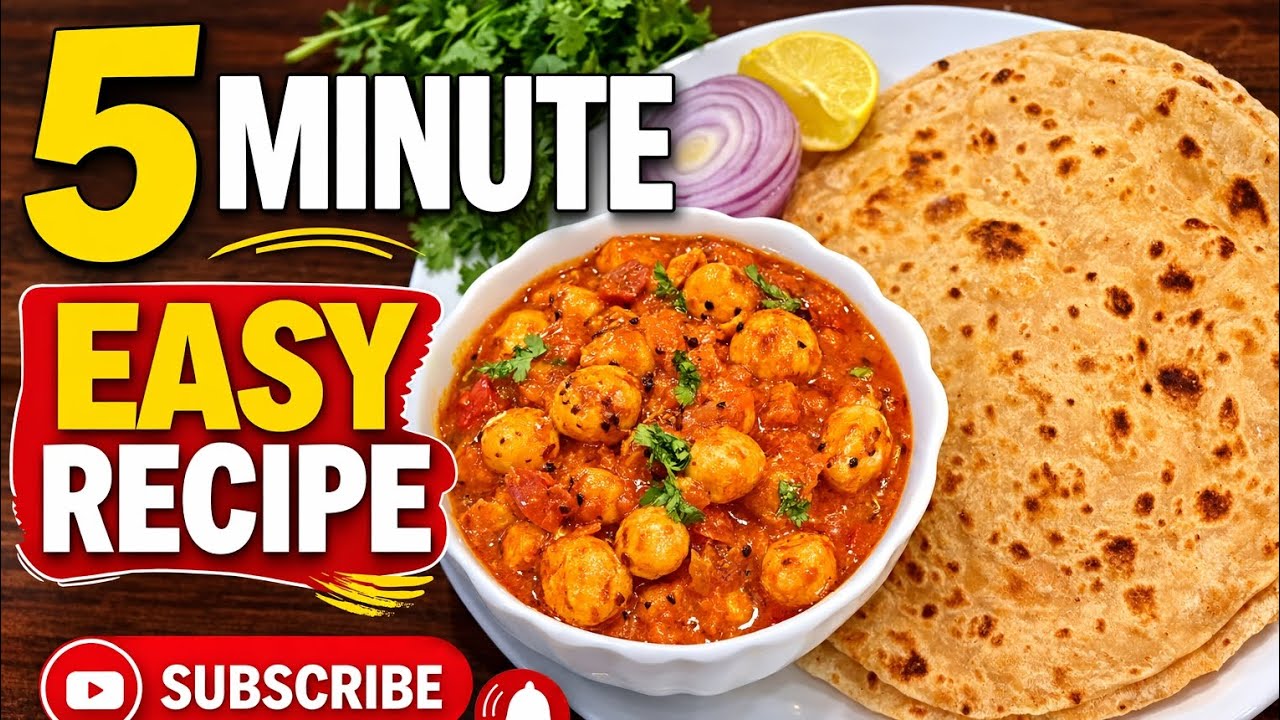5-Minute Easy Makhana Curry | Quick & Tasty Recipe