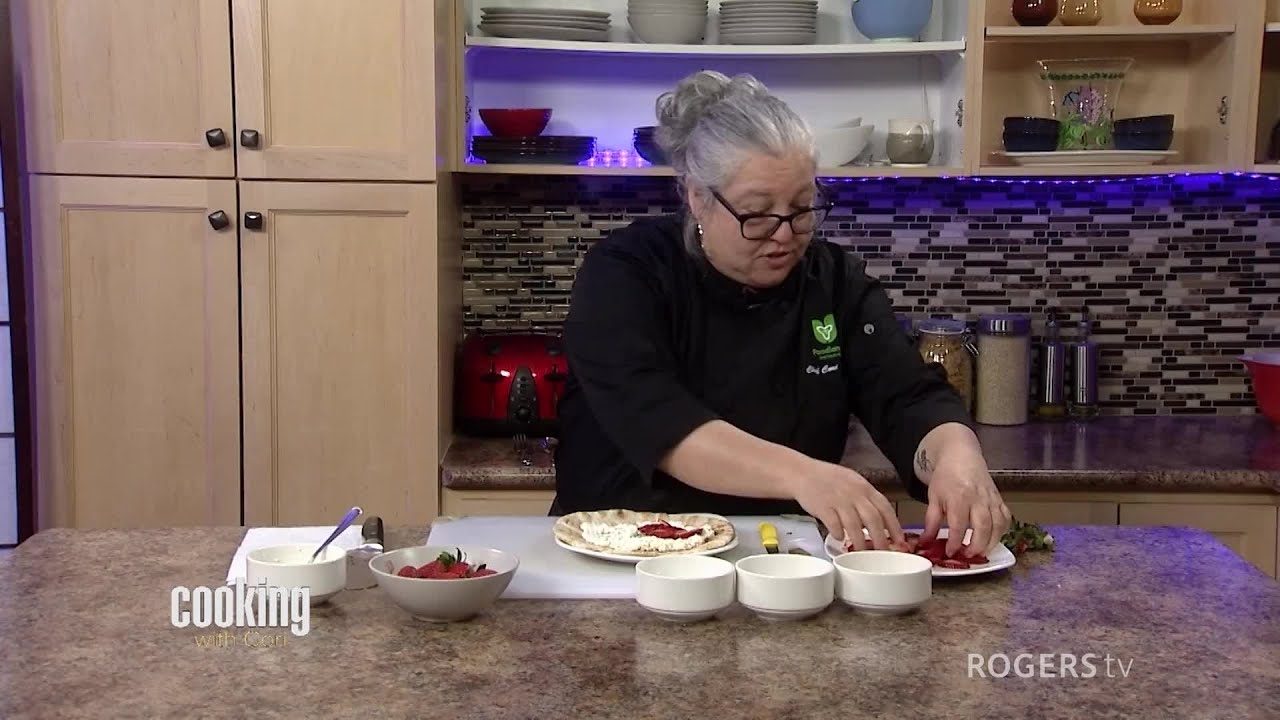 Foodland Ontario Recipes | Cooking with Cori - Strawberry Basil Ricotta Toast | Rogers tv