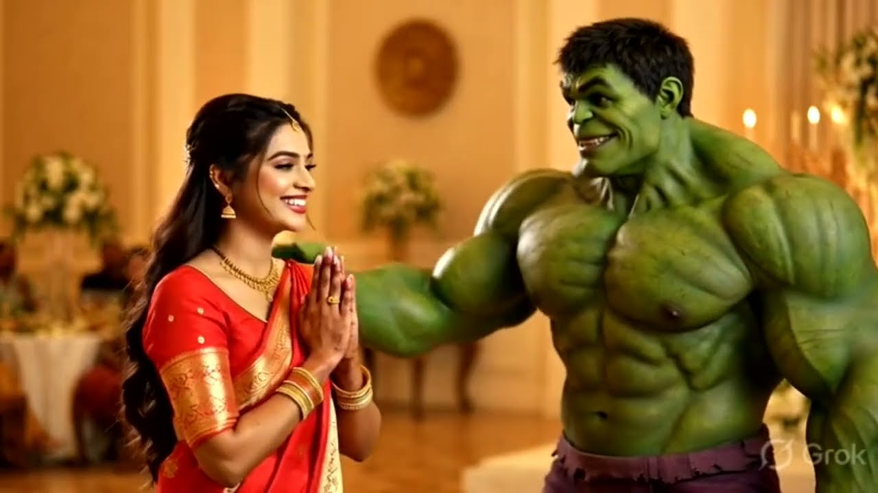 “Hulk Bhai Indian Shaadi Mein 😱🤣 | Free Khane Ka Mahayudh | Full Funny Movie”