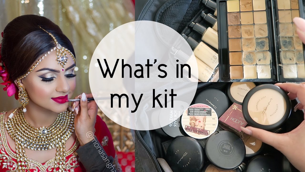 What's in my makeup kit | Indian Bridal MUA